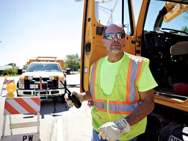 Road Works Two-way Radios